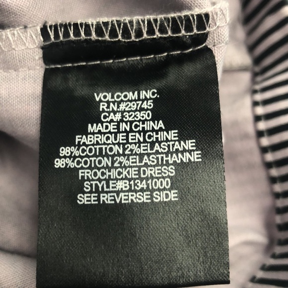 Volcom striped strapless dress - Picture 6 of 7